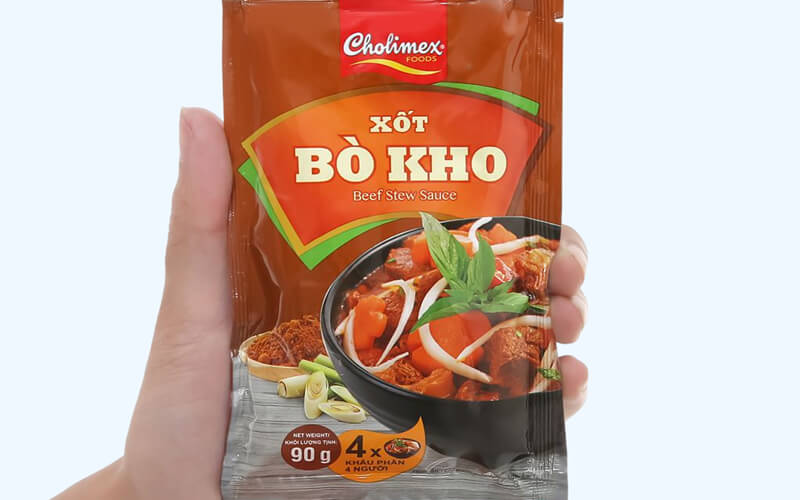 Xốt nấu bò kho Cholimex
