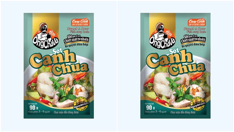 Sốt nấu canh chua Ông Chà Và