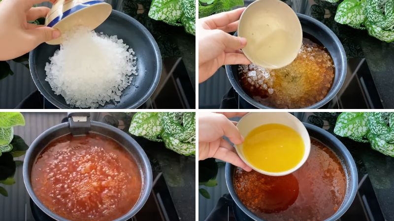 Making the Pickling Sauce