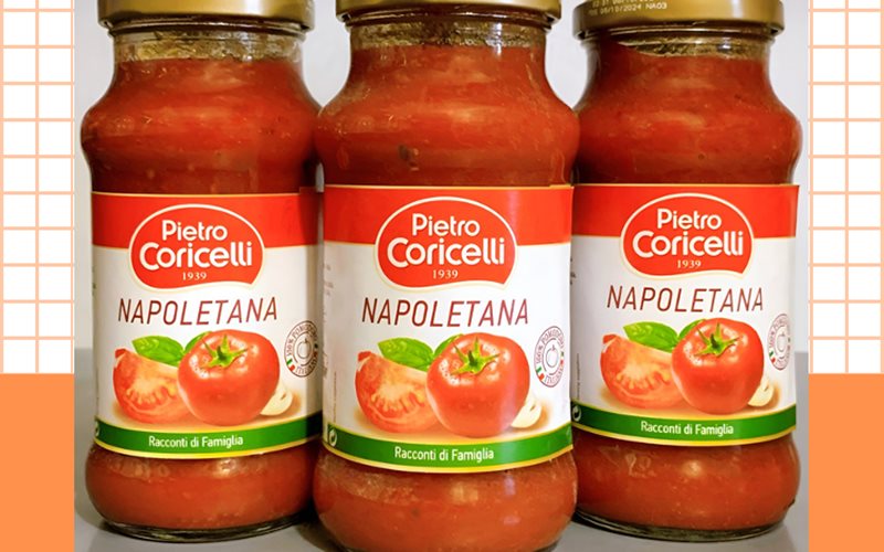 Sốt Spaghetti Napoletana Pietro Coricelli