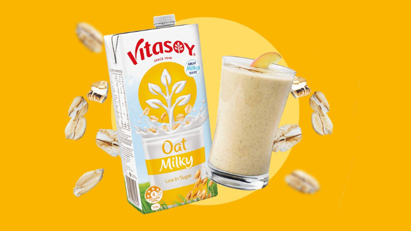 Hướng dẫn sử dụng sữa hạt yến mạch Vitasoy