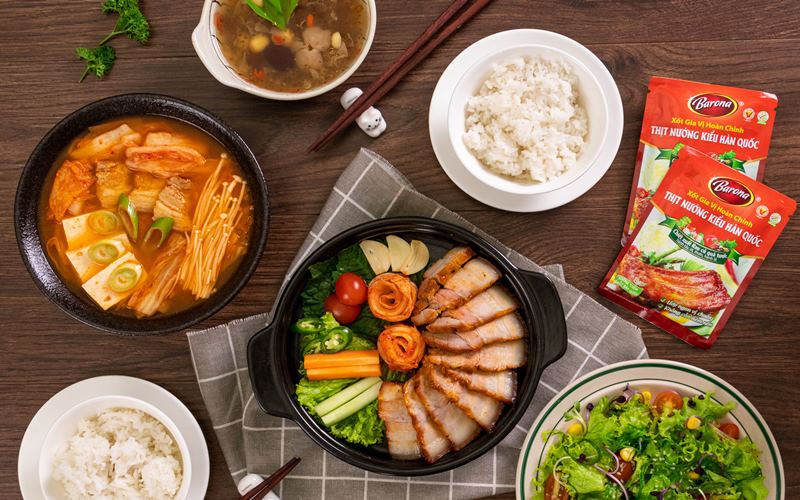 Xốt ướp thịt nướng kiểu Hàn Quốc Barona