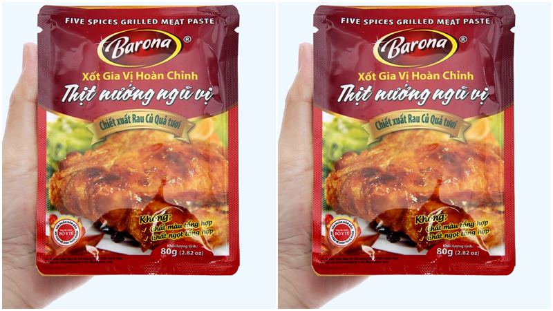 Xốt ướp thịt nướng ngũ vị Barona