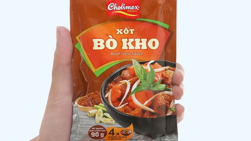 Xốt nấu bò kho Cholimex