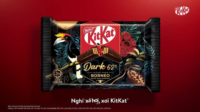 Dòng sản phẩm mới của Kitkat gây ấn tượng với hương vị cacao đậm đà