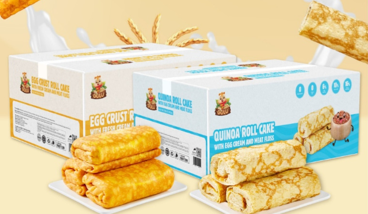 Nạp năng lượng cùng bánh dinh dưỡng cuộn kem GULU FOODS