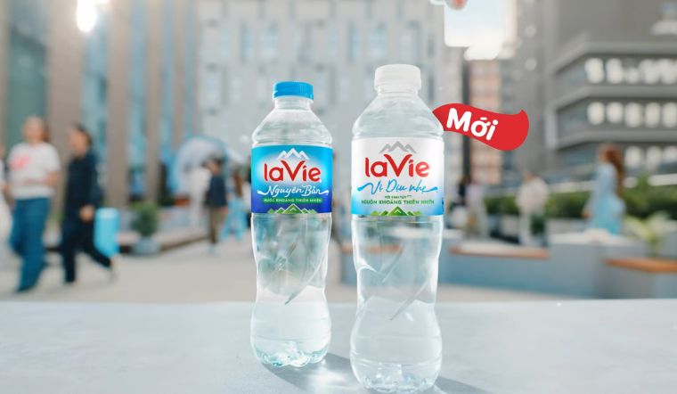 Thưởng thức vị thanh mát tự nhiên từ La Vie vị dịu nhẹ mới