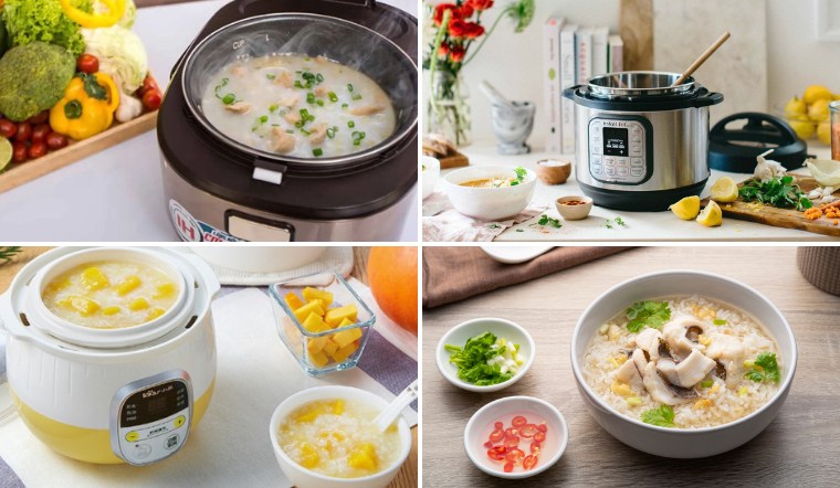 Nấu cháo bằng nồi cơm điện, nồi áp suất hay nồi nấu chậm tốt hơn? 