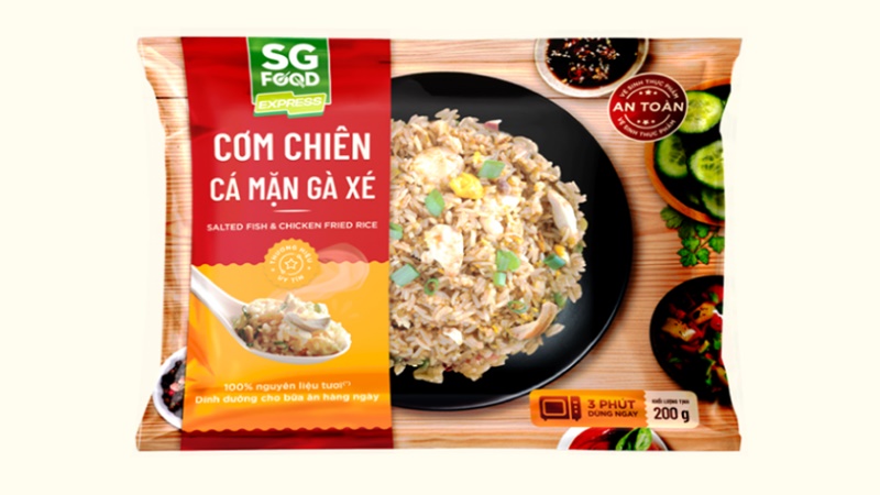 Cơm chiên cá mặn gà xé SG FOODS
