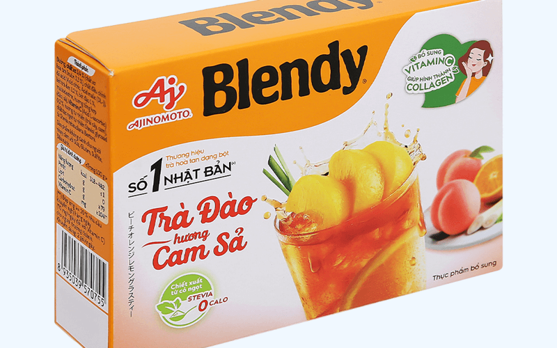Trà đào cam sả Blendy