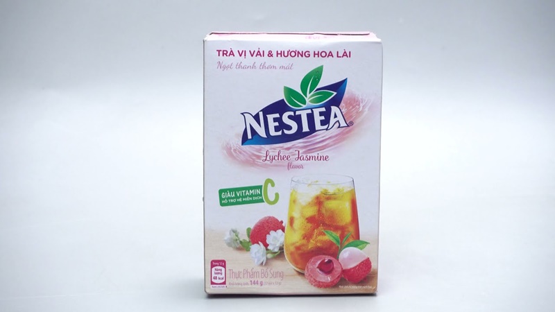 Trà Nestea vị vải và hương hoa lài