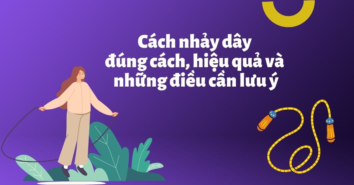cách nhảy dây giảm cân