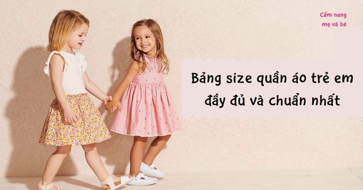Tổng Hợp Hơn 89 Về Bảng Size Quần Jean Trẻ Em - Nec