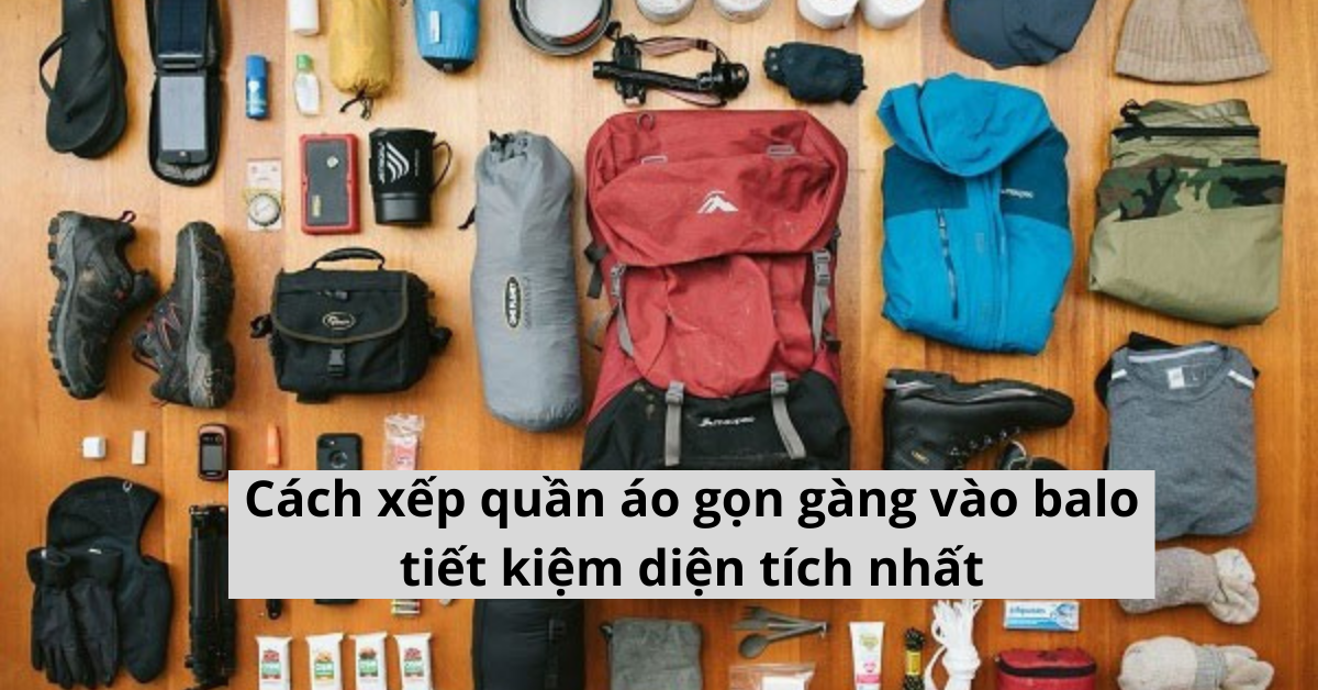 cách gấp quần áo gọn