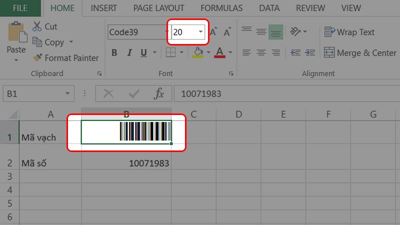 Cách tạo mã vạch Barcode, QR Code bằng Word, Excel, PowerPoint