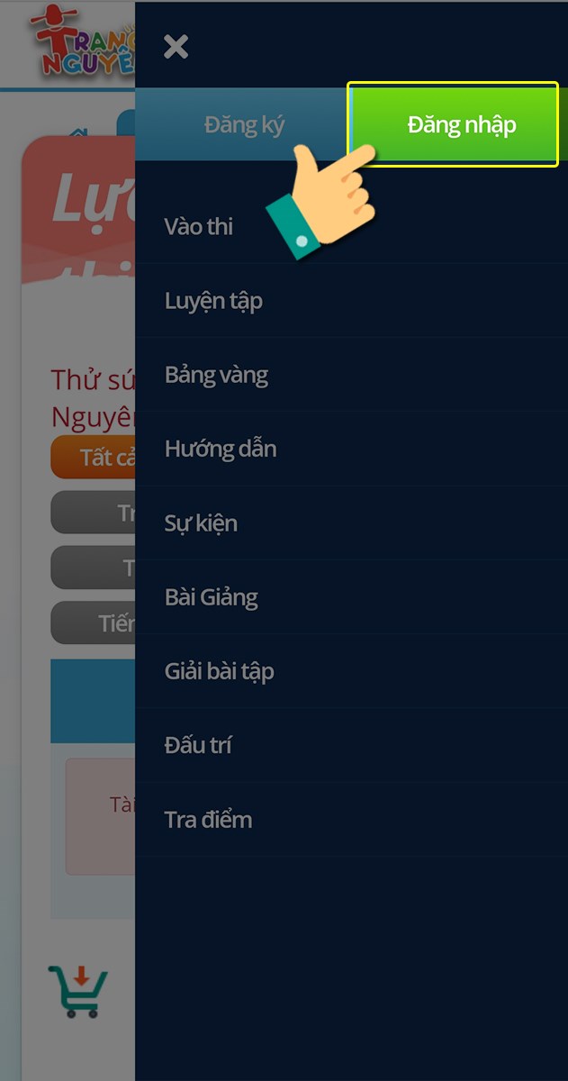 trạng nguyên tiếng việt lớp 2 đăng nhập