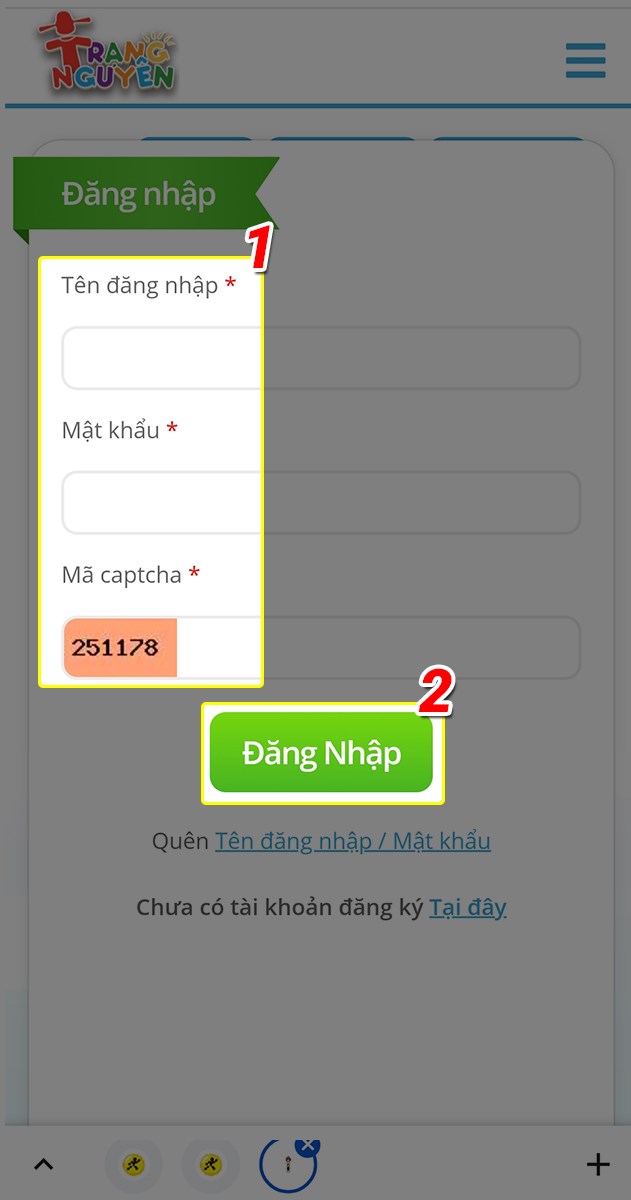 cách đăng nhập trạng nguyên tiếng việt lớp 2