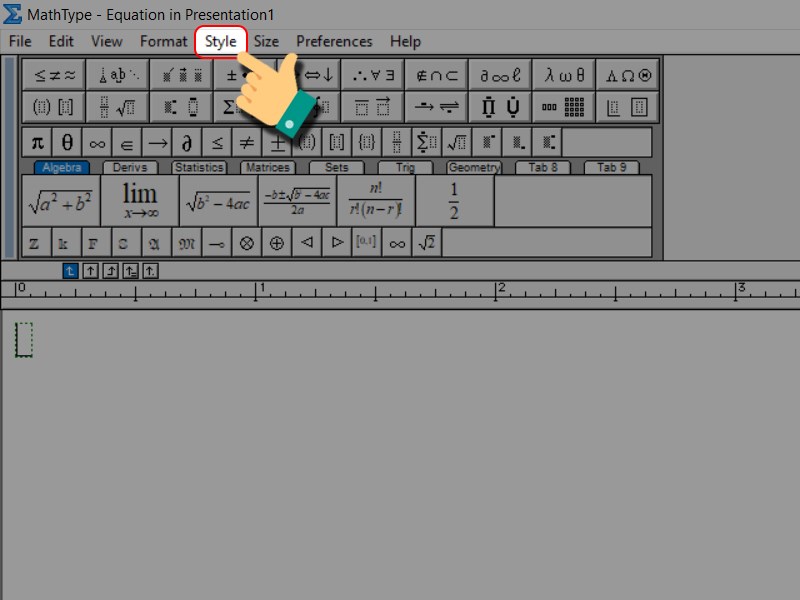 C ch g ti ng vi t trong mathtype m i nh t 2022 d th c hi n
