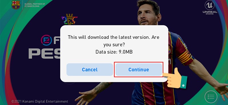 Cách tải eFootball PES 2021 trên Android, iOS chi tiết