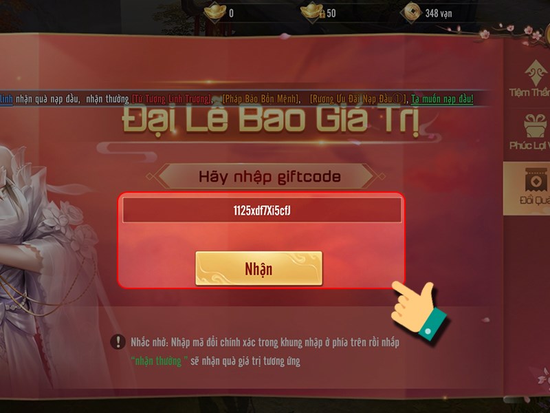 Code Tru Tiên Thanh Vân Chí mới nhất | Cách nhập code