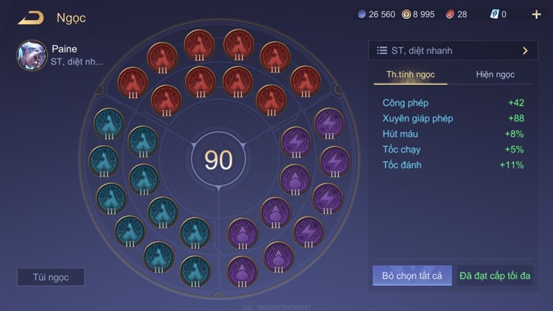 Cách chơi Paine Liên Quân mùa 28 | Cách lên đồ, bảng ngọc, combo chuẩn