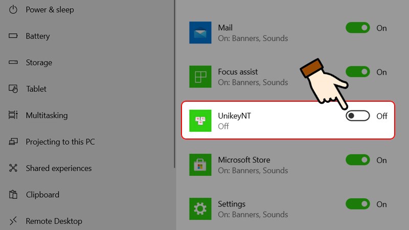 cách hiển thị unikey trên taskbar