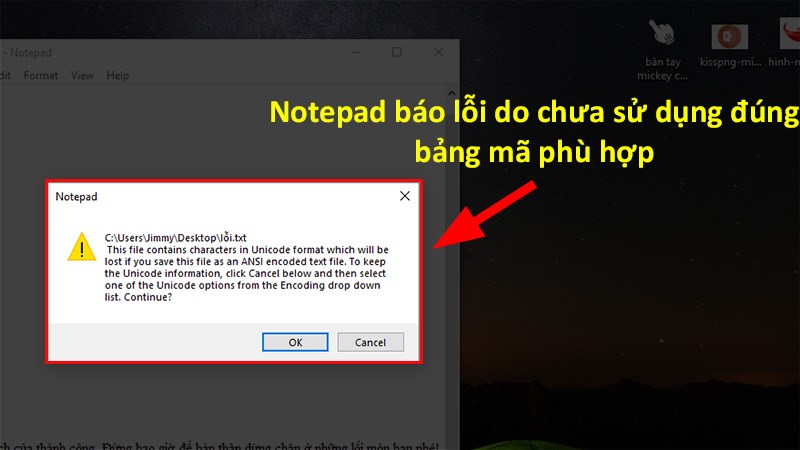 Cách sửa lỗi font chữ trong Notepad khi lưu tiếng Việt đơn giản...