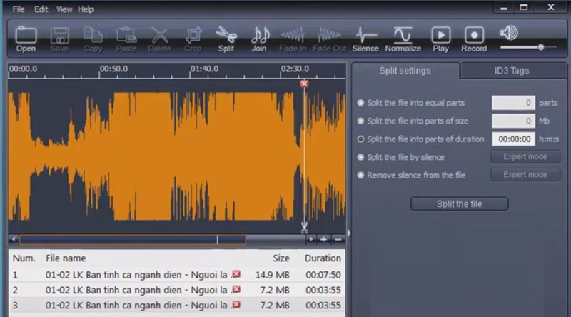 phần mềm x-wave mp3 cutter joiner 3.0 full crack
