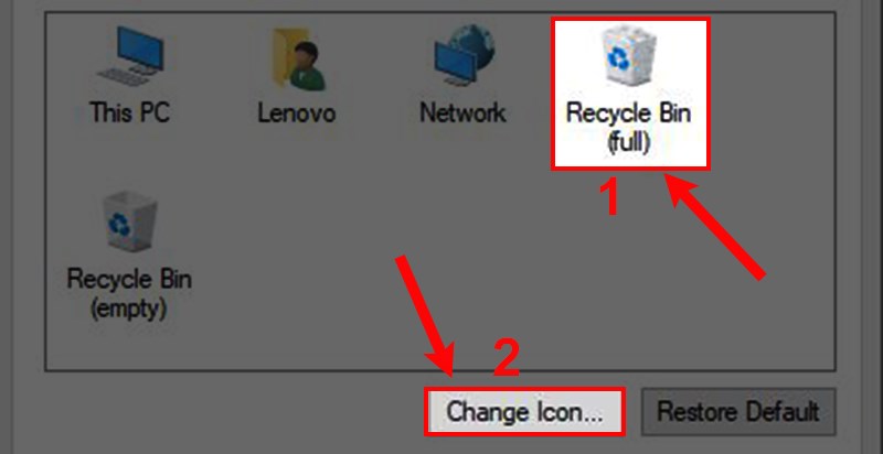 Cách thay đổi biểu tượng/icon trên Windows 10 đơn giản, chi tiết
