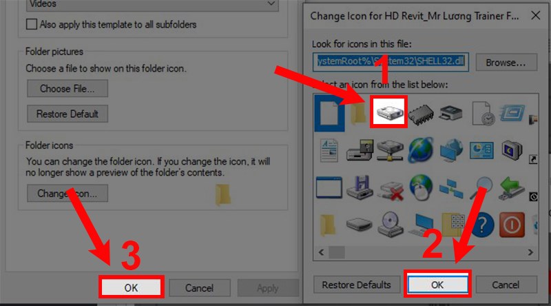 Cách thay đổi biểu tượng/icon trên Windows 10 đơn giản, chi tiết