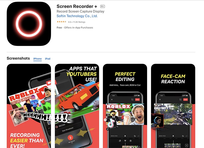 12 ứng dụng quay màn hình trên iPhone, iPad tốt nhất