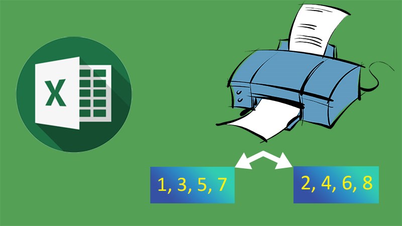 Cách in chẵn lẻ trong Excel cực đơn giản, chi tiết nhất