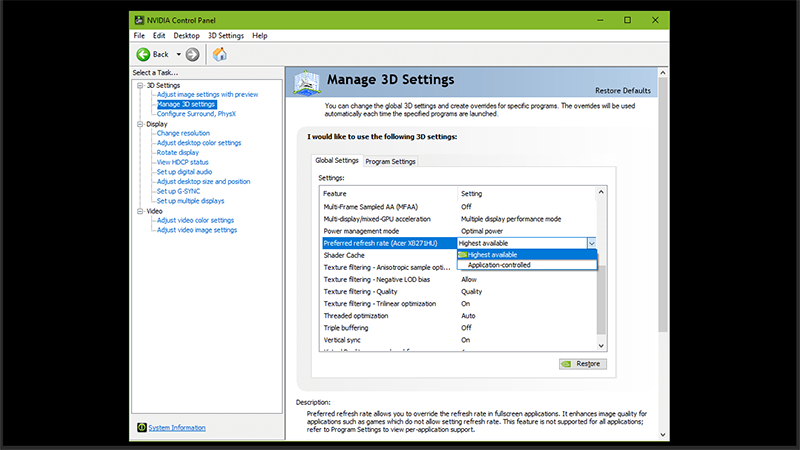 Nvidia control panel settings. NVIDIA Control Panel пункт g-sync. Threaded Optimization. Индикатор g-sync в игре. Тройная буферизация NVIDIA.