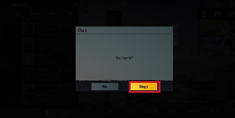 Cách hủy, xóa bạn bè trong PUBG Mobile đơn giản nhất