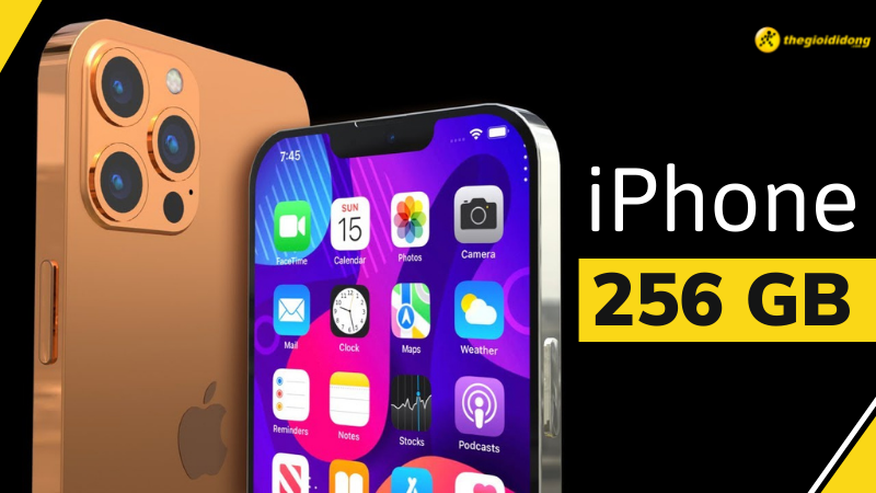 Toàn bộ các điện thoại iPhone 256 GB dung lượng khủng