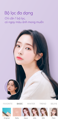 Ảnh chụp màn hình B612 -Ứng dụng chụp, chỉnh sửa ảnh selfie cực đẹp miễn phí