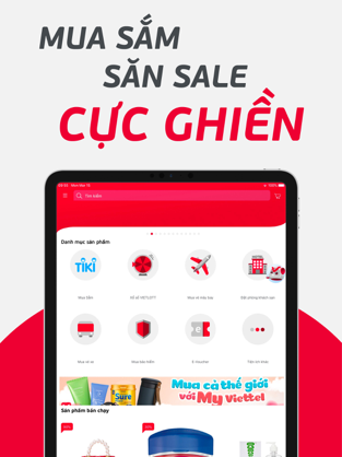 Screenshots My Viettel: Ứng dụng quản lý thuê bao Viettel, đăng ký gói cước khuyến mãi