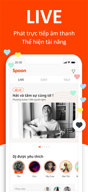 Ứng dụng Spoon Radio: Mạng xã hội âm thanh trực tuyến | Link tải free, cách  sử dụng