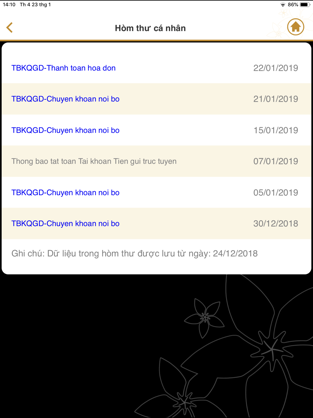 Screenshots BAC A BANK Mobile Banking: Ngân hàng điện tử