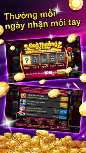 Ông trùm Poker: Tham gia vào thế giới của ông trùm Poker và cảm nhận những trải nghiệm tuyệt vời nhất. Với tay bài nhanh nhạy, chiến lược tốt và sự tự tin, hãy trở thành ông trùm Poker và thách thức mọi đối thủ khác.