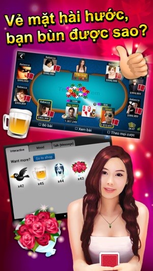 Screenshots Ông trùm Poker - Game danh bai
