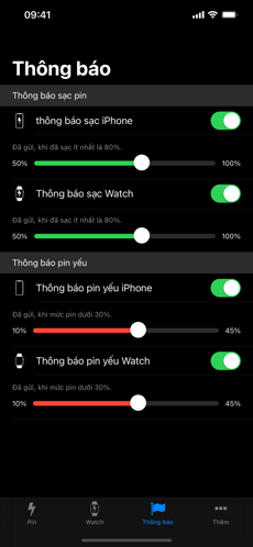 Screenshots Battery Life - Kiểm tra sức khỏe của Pin