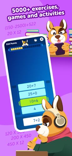 Screenshots Math Learner: Learning Games - Học toán hiệu quả