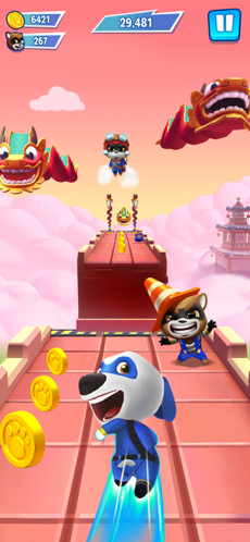 Screenshots Talking Tom Hero Dash Run Game - Chạy đua cùng mèo Tom