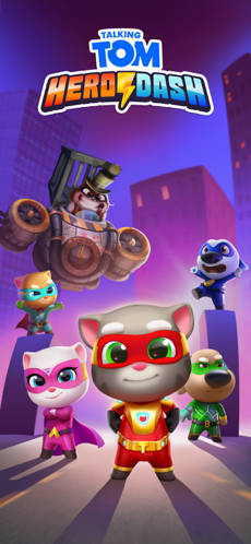 Screenshots Talking Tom Hero Dash Run Game - Chạy đua cùng mèo Tom