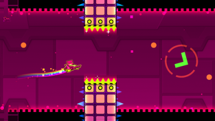 Tải game Geometry Dash SubZero - Điều khiển ô vuông vượt chướng