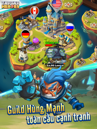 Screenshots Taptap Heroes - Idle RPG | Game chiến thuật rảnh tay PK cực hay