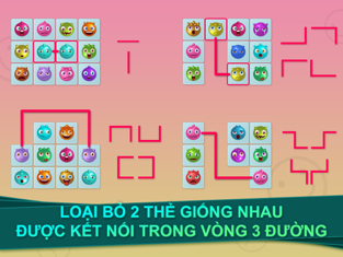 Screenshots Kawaii Cổ Điển - Game nối thú vui nhộn