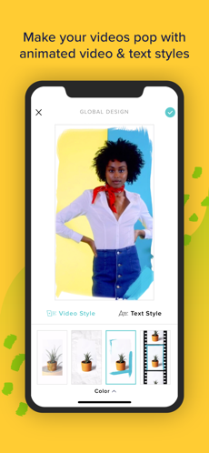 Screenshots Animoto: Social Video Editor - Biên tập chỉnh sửa video