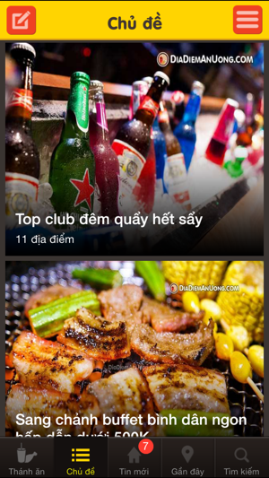 Screenshots Thánh Ăn - Địa chỉ ăn uống danh cho bạn